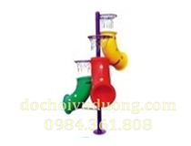 Cột ném bóng 3 tầng