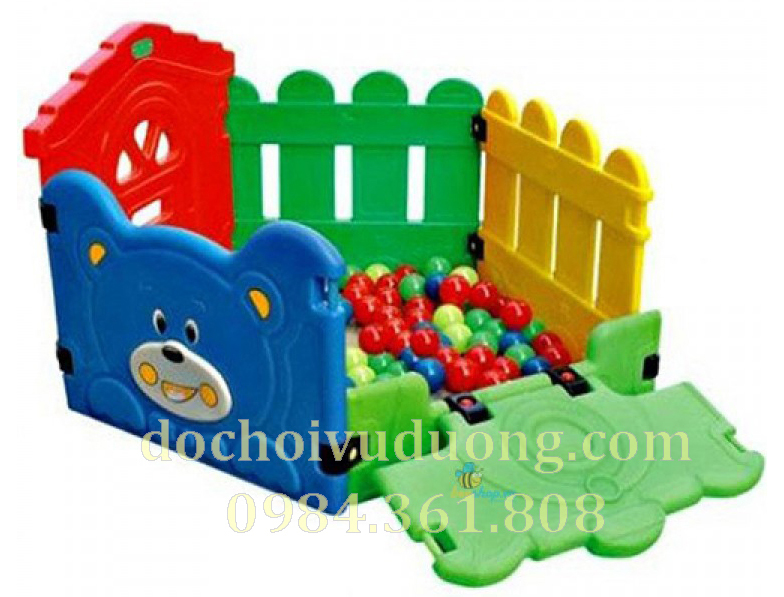 Bể  bóng 5 mảnh hình gấu