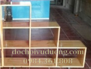 Kệ bậc thang gỗ tự nhiên