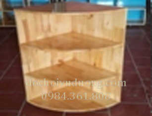 Kệ góc gỗ
