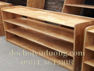 Kệ 3 tầng gỗ tự nhiên